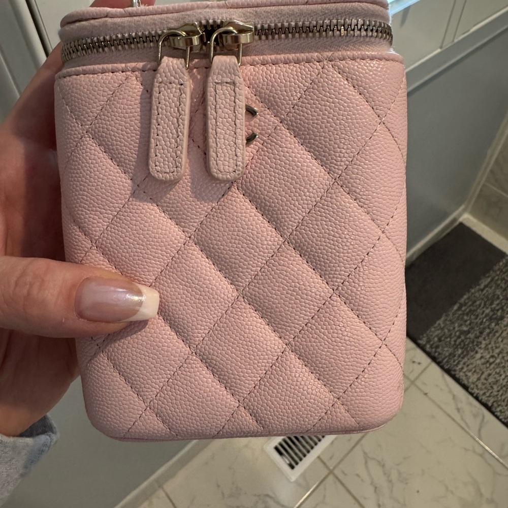 Chic Baby pink Chanel caviar Quilted Leather Bag - Picture 5 of 15